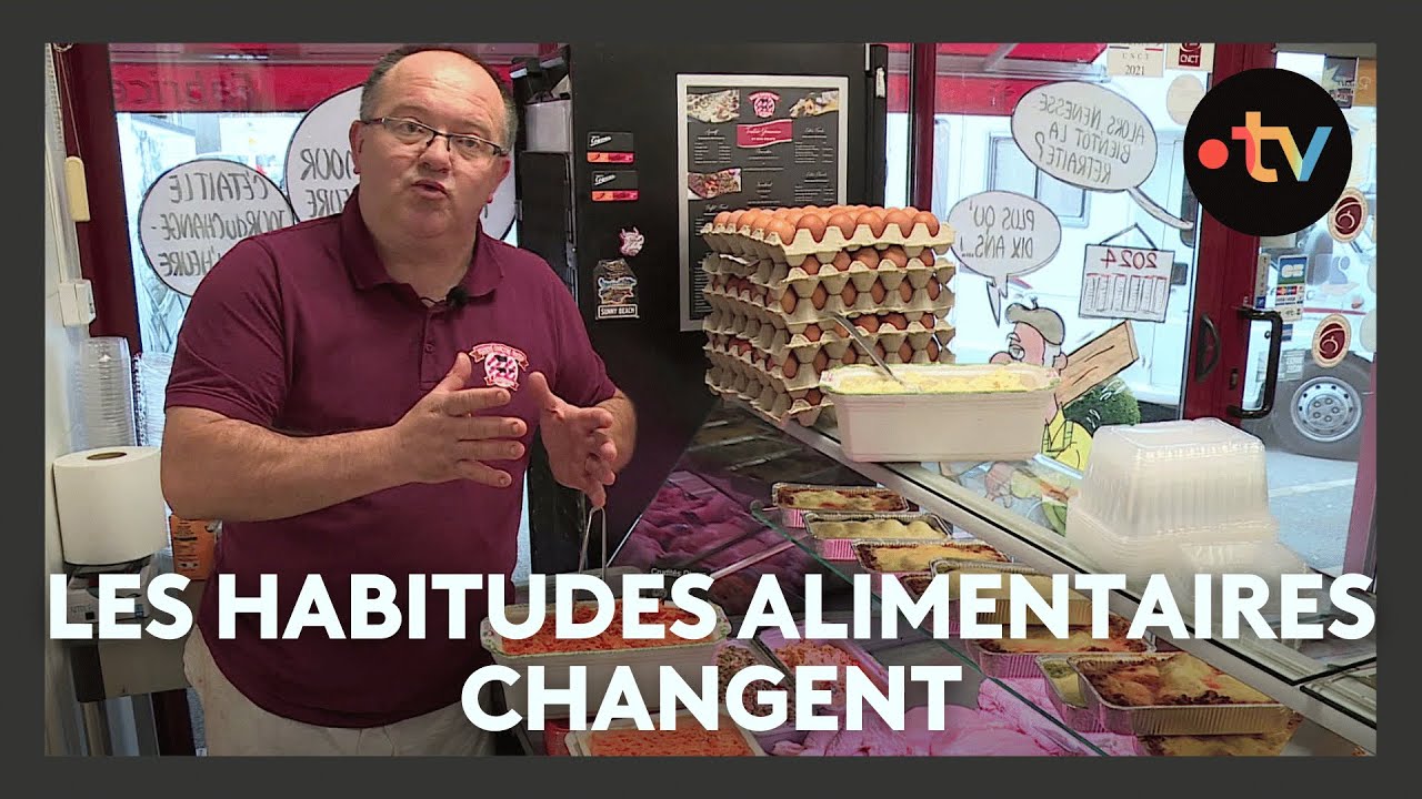 Les habitudes alimentaires changent, la consommation de la viande baisse