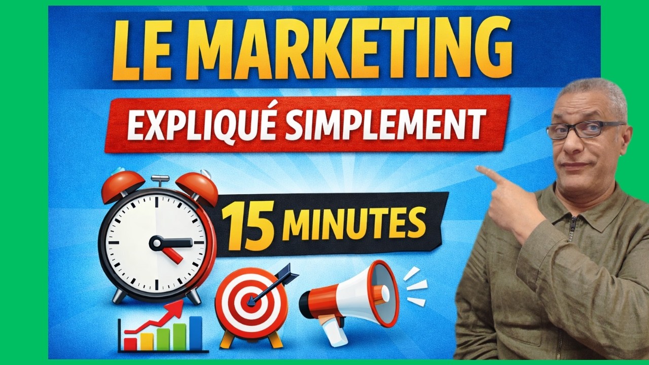 Le marketing en 15 minutes : tout comprendre simplement