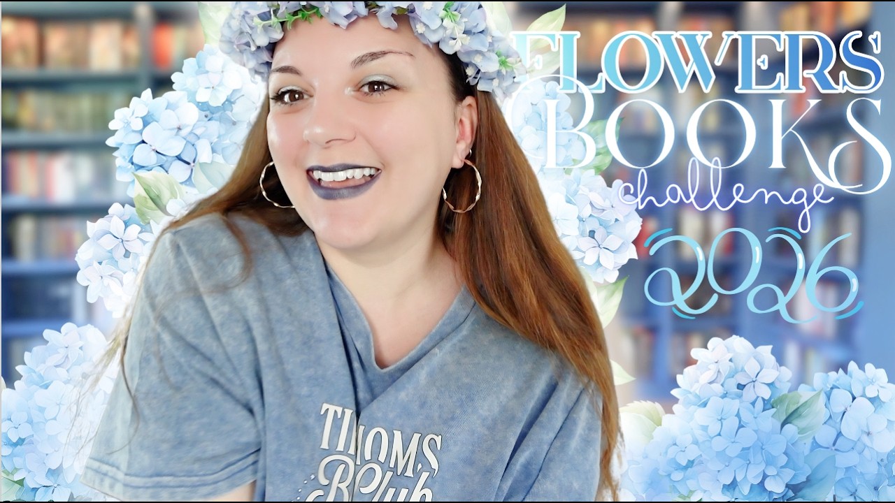 🪷 FLOWERS BOOKS CHALLENGE l édition 2026