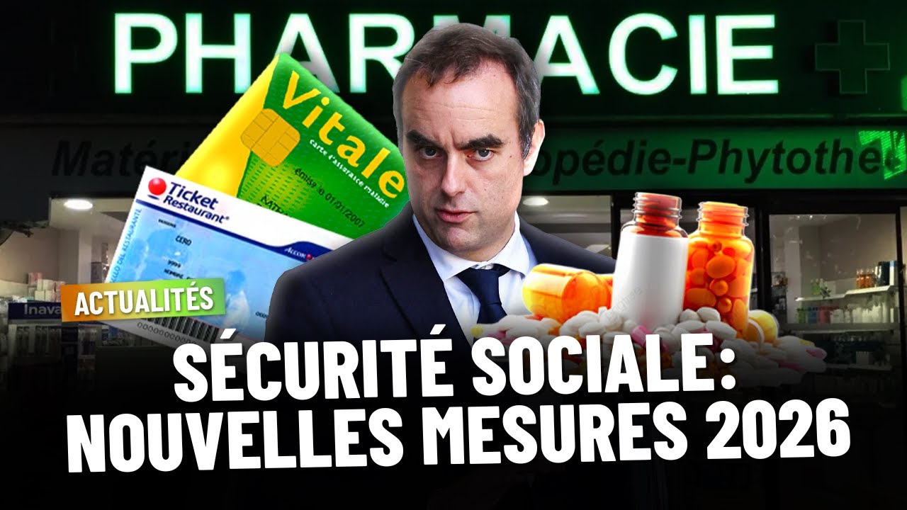 💉 Sécurité Sociale: TOUT ce qui va changer en 2026 (CSG, Ticket Restaurant, Heure sup')