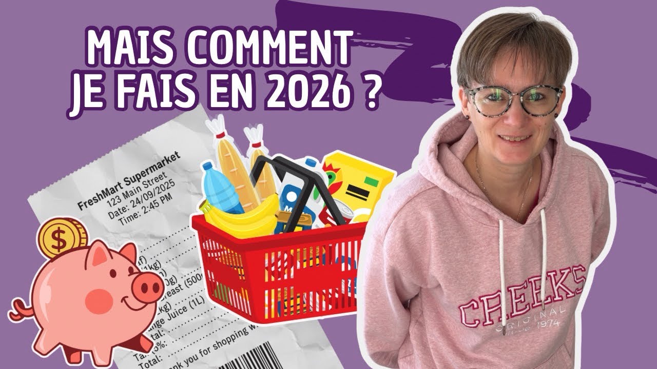 12 astuces pour réduire ton budget courses en 2026