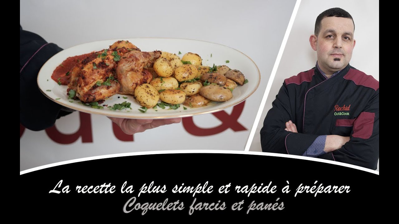 la recette la plus simple et rapide à prépare ( Coquelets farcis  au mini légumes et panes)#gold