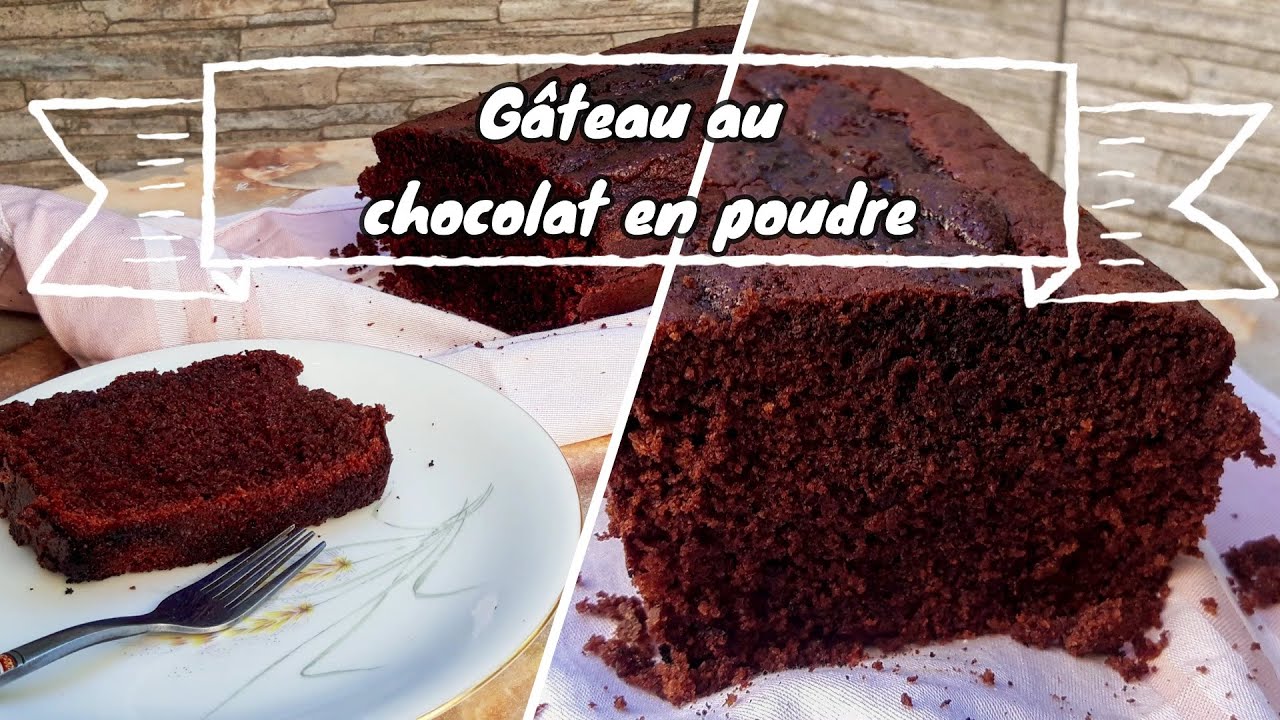 Recette Gâteau au chocolat en poudre facile
