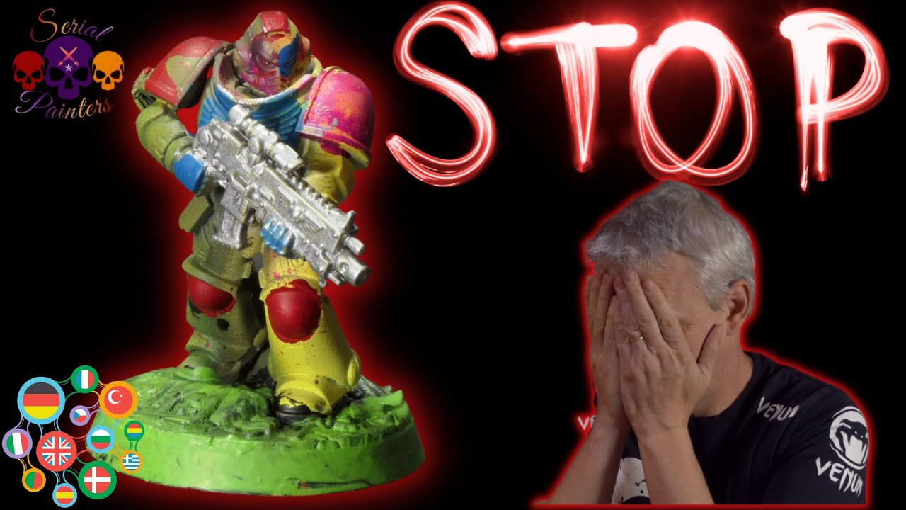 9 ERREURS A EVITER ABSOLUMENT EN PEINTURE DE FIGURINES [FR]