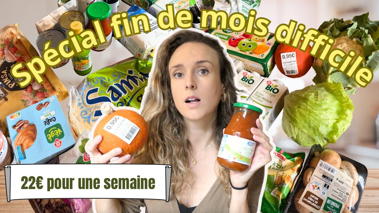 CE QUE J'ACHETE POUR REDUIRE MON BUDGET ALIMENTAIRE