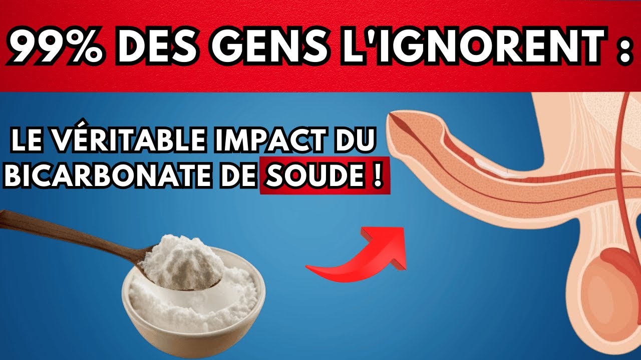 SEULEMENT 1% DES GENS CONNAISSENT LE VÉRITABLE IMPACT DU BICARBONATE DE SOUDE !
