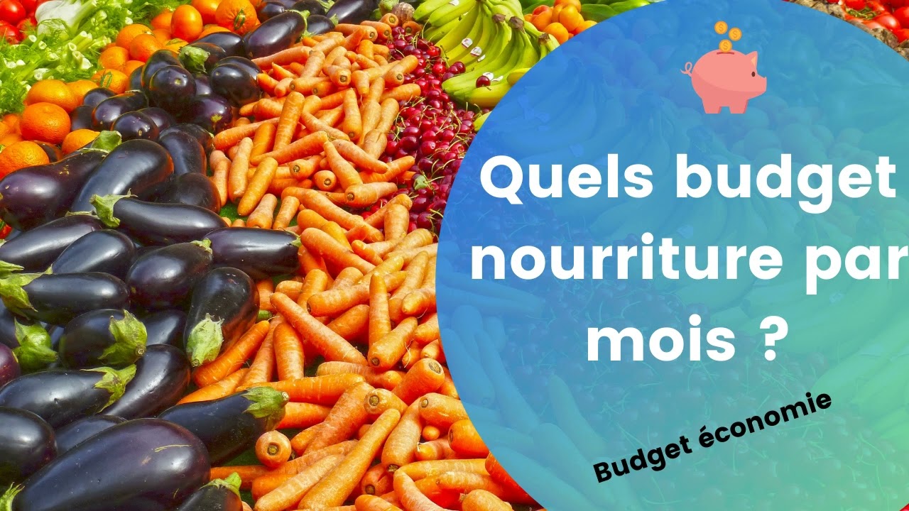 Quel budget prévoir pour la nourriture par mois ?