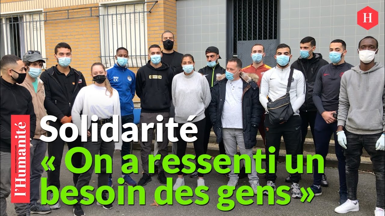 Confinement : des jeunes de Saint-Denis organisent des distributions alimentaires pour leurs voisins