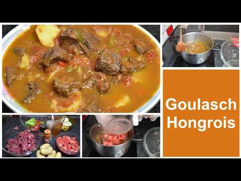 GOULASCH HONGROIS - recette du goulasch façon hongroise délicieux