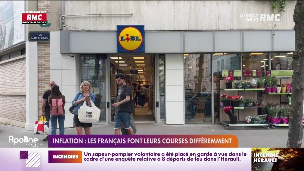 Inflation : les Français font leurs courses différemment