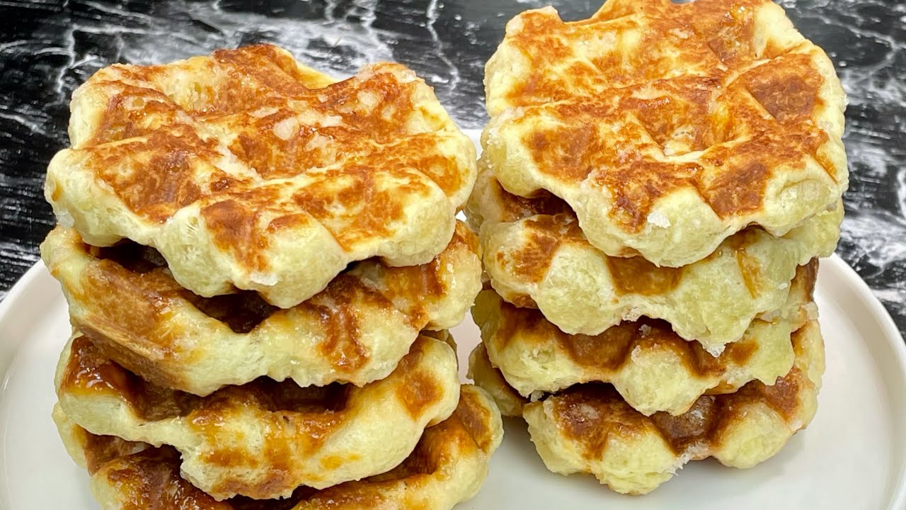 RECETTE DES GAUFRES DE LIÈGE 🧇 Rien à voir avec celles du commerce 😍