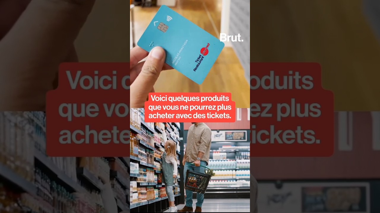 Vous ne pourrez plus payer toutes vos courses en tickets-restaurant