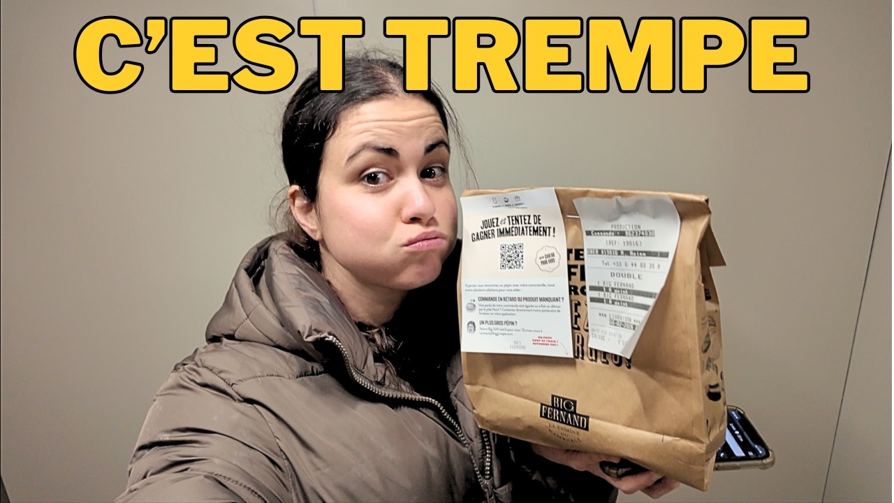 CETTE COMMANDE UBER EATS A FINI DANS UN ETAT... (à vous d'en juger)