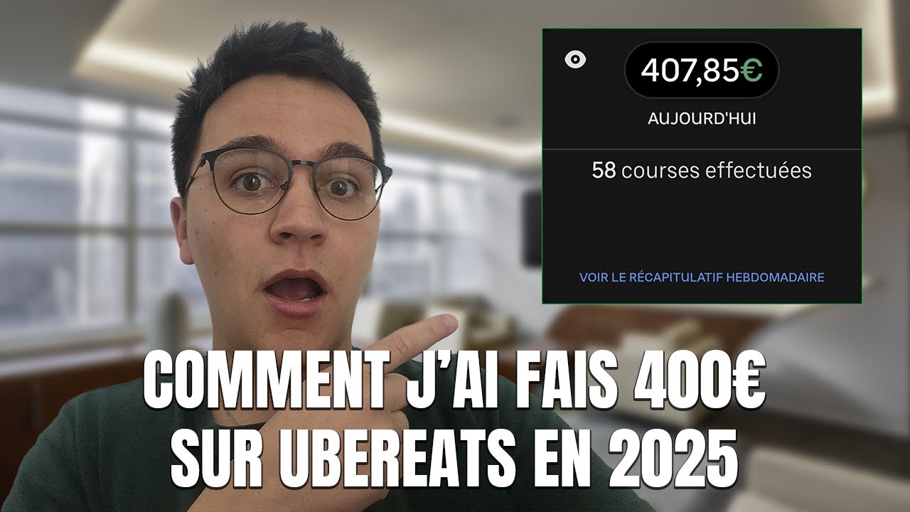 Comment j'ai fais + de 400€ EN UN JOUR sur Uber Eats en 2025 ?! - On en parle #4