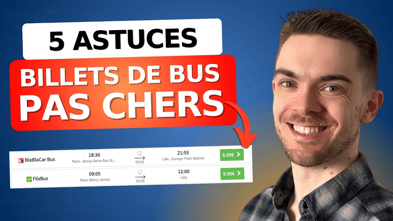 Billets de Bus Pas Chers : 5 Astuces pour Payer Moins Cher vos Trajets
