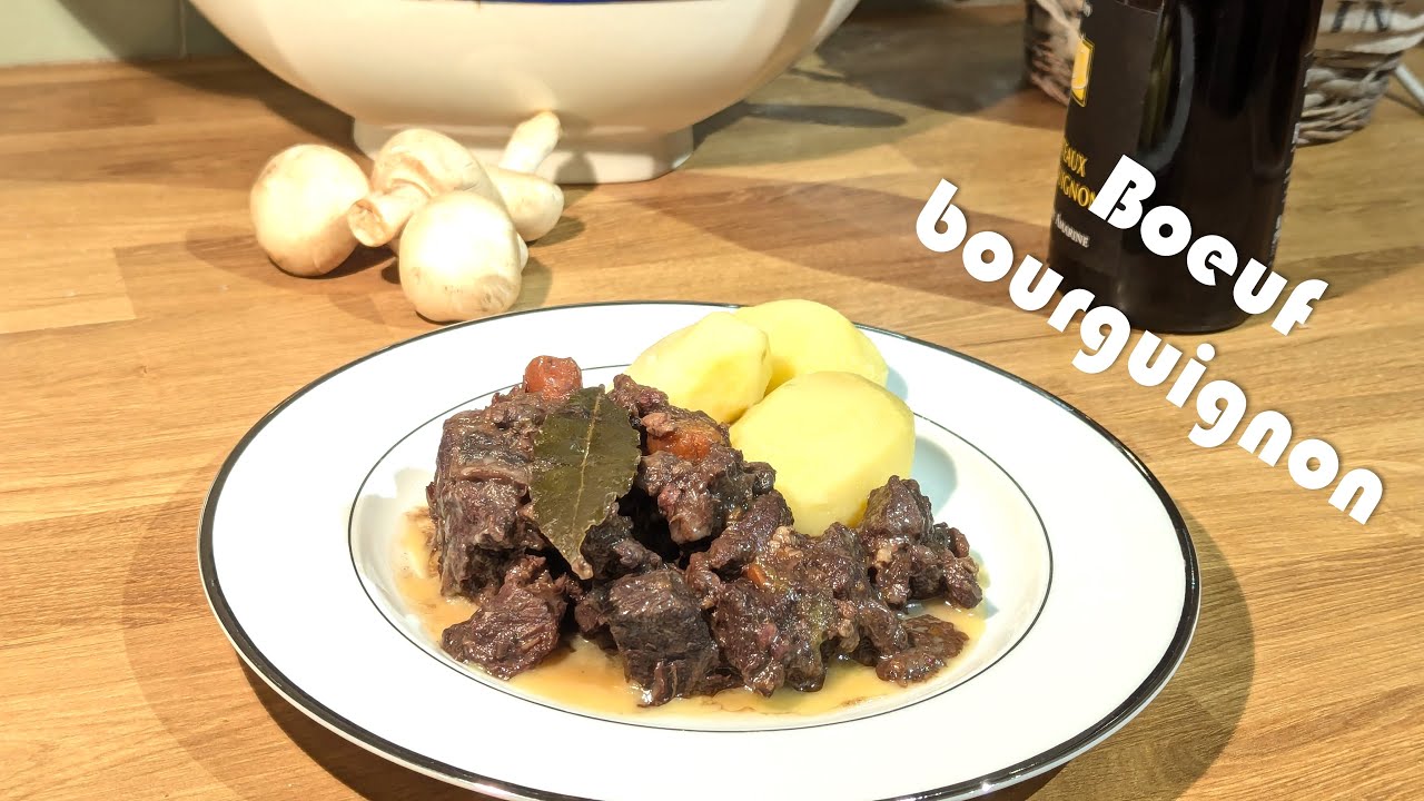 Boeuf bourguignon facile en cocotte minute