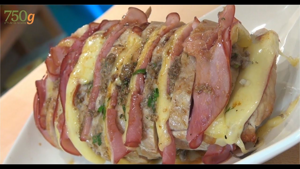 Recette du Rôti de porc Orloff - 750g