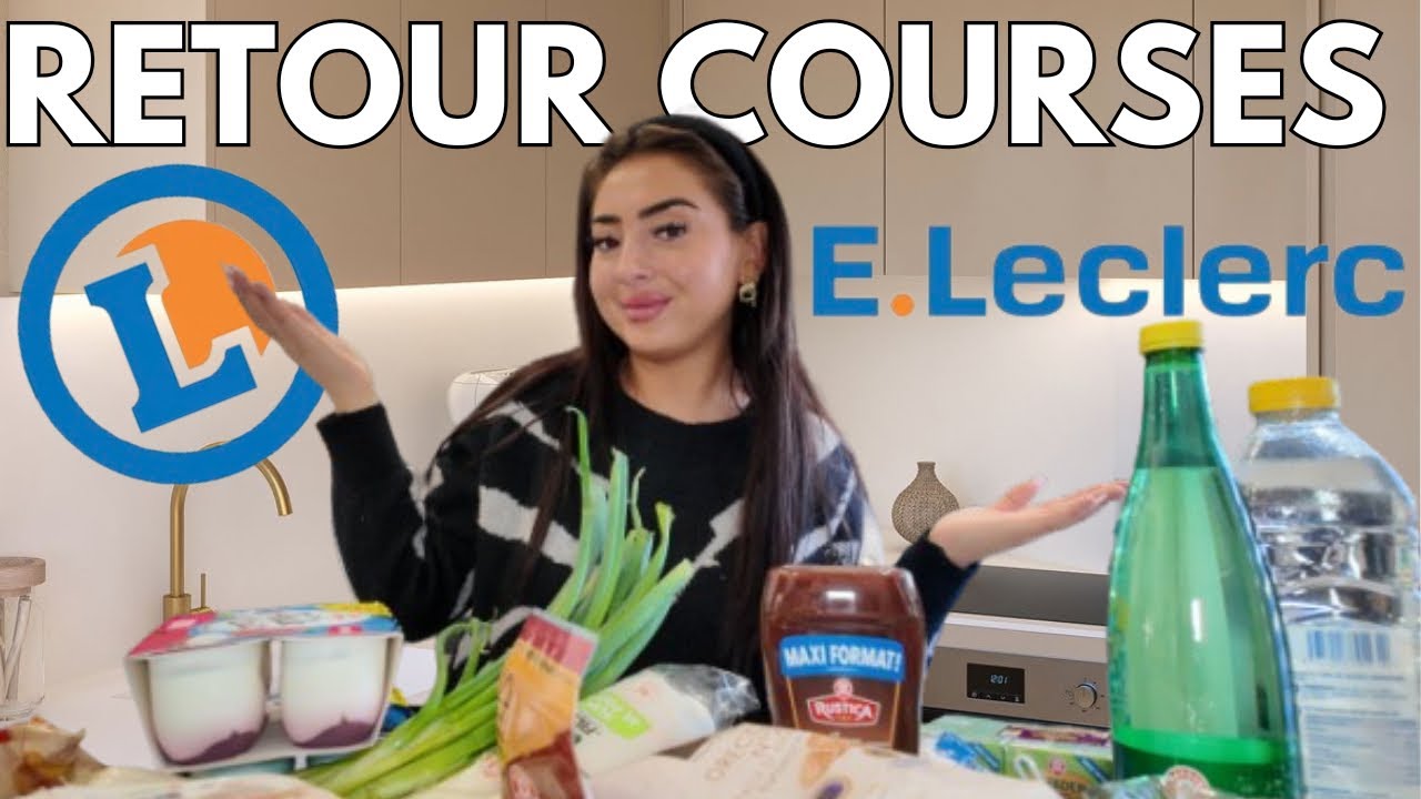 🛒 Retour de Courses LECLERC | Produits Marque Repère + Idées Repas à Petit Budget 💸