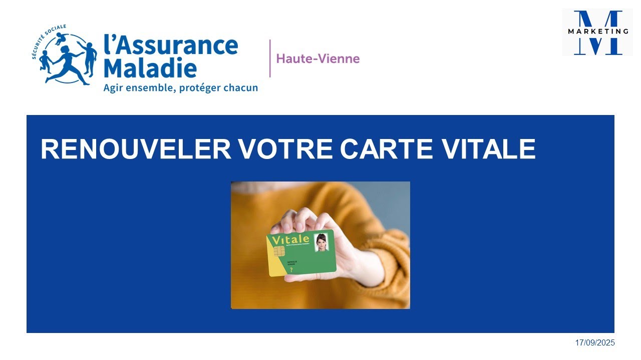 Webinaire : Renouveler votre carte Vitale