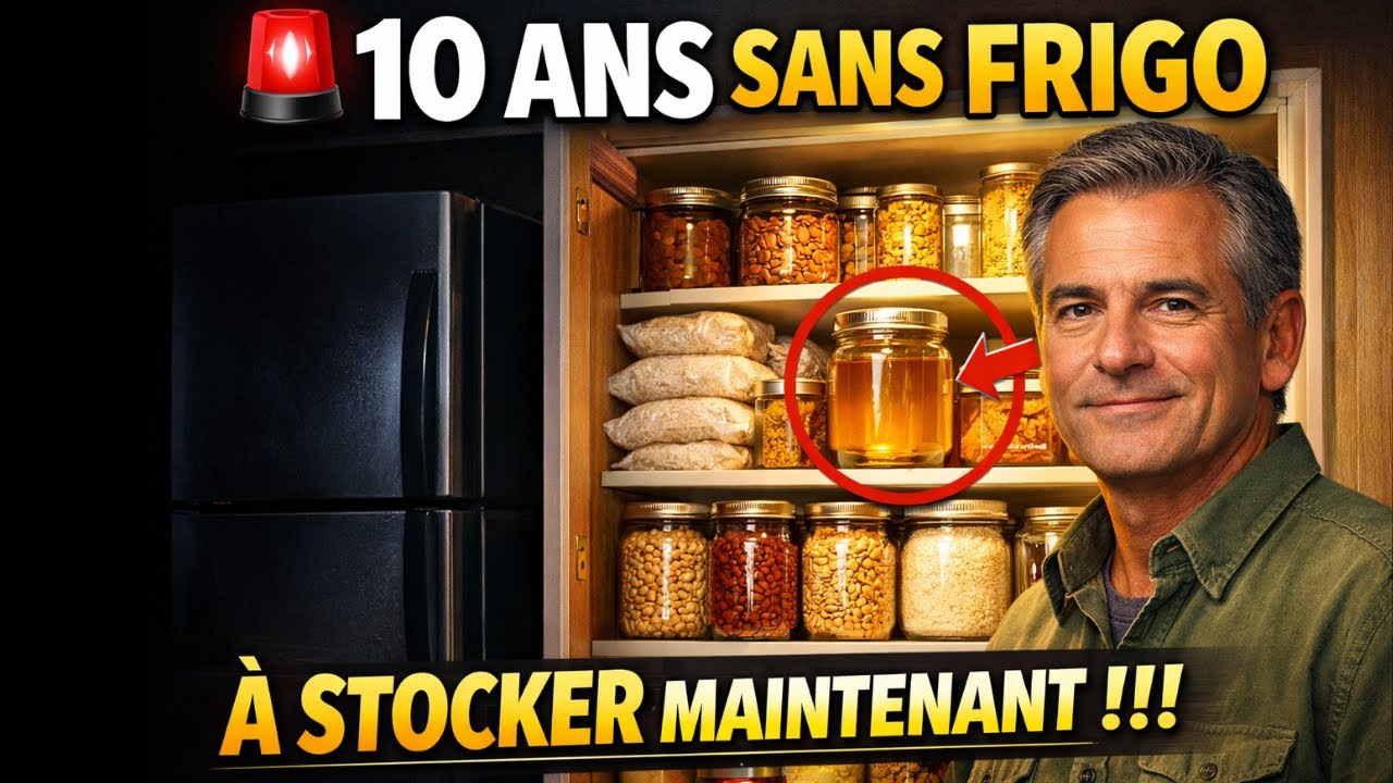 🚨 10 Aliments Qui Se Conservent 10 Ans SANS Réfrigération Stockez les MAINTENANT !