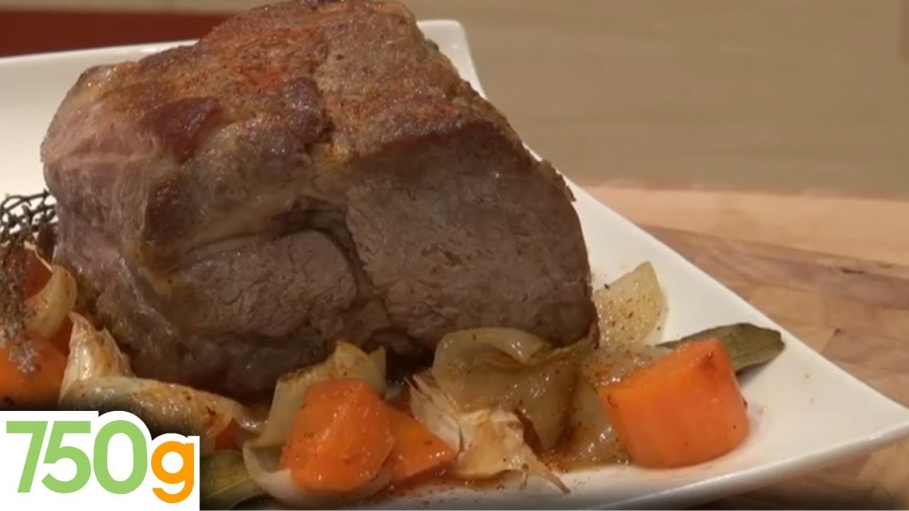 Recette de Rôti de porc moelleux - 750 Grammes