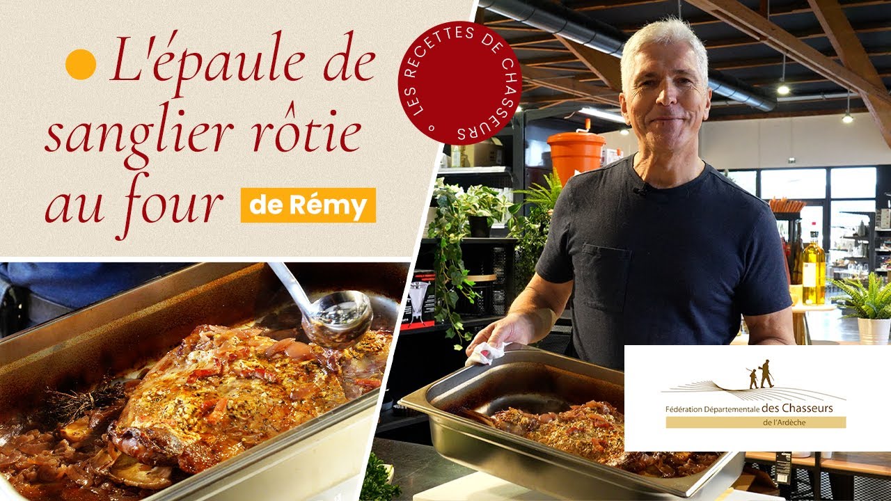 Épaule de Sanglier Rôtie au Four - Recettes faciles - FDC07