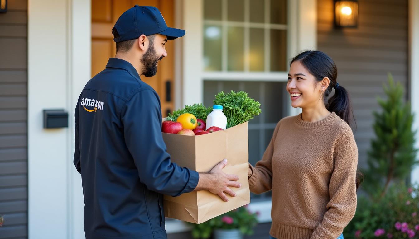 découvrez le nouveau service innovant d'amazon pour la livraison à domicile de vos courses alimentaires, alliant rapidité et praticité pour simplifier votre quotidien.