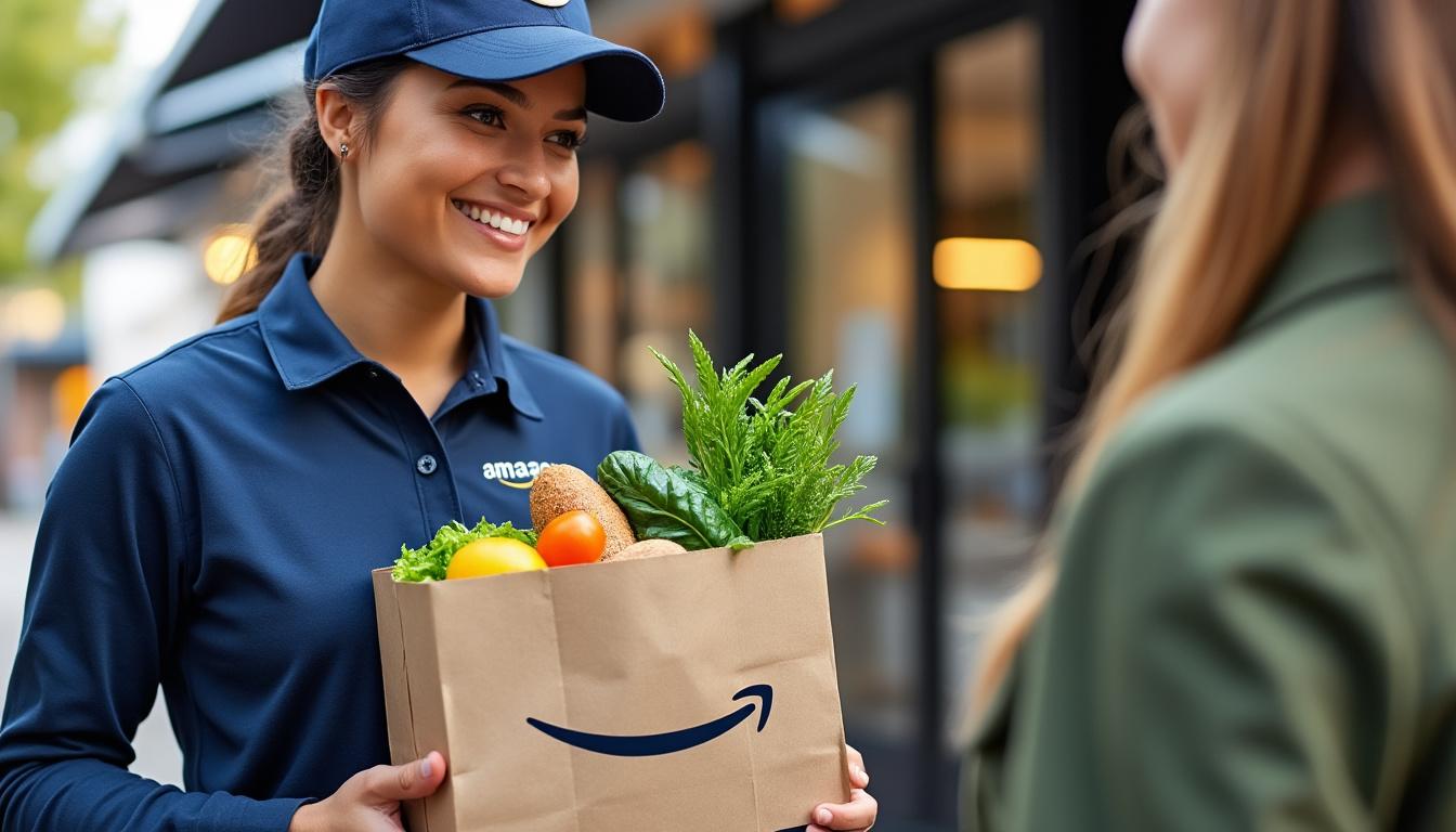 découvrez le nouveau service innovant d'amazon pour une livraison rapide de vos courses alimentaires, alliant efficacité et simplicité.