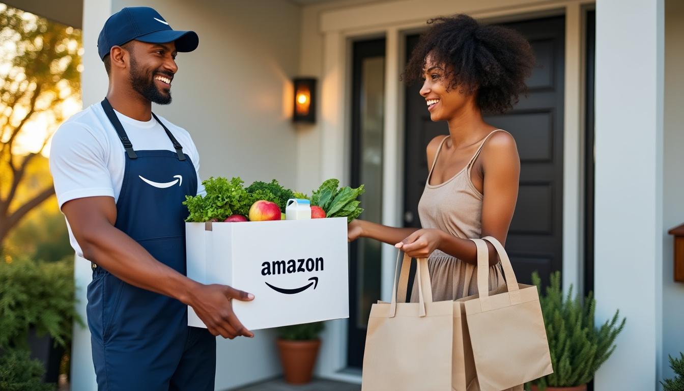 découvrez comment amazon investit massivement dans la livraison de courses alimentaires pour transformer l'expérience e-commerce et répondre aux attentes des consommateurs.