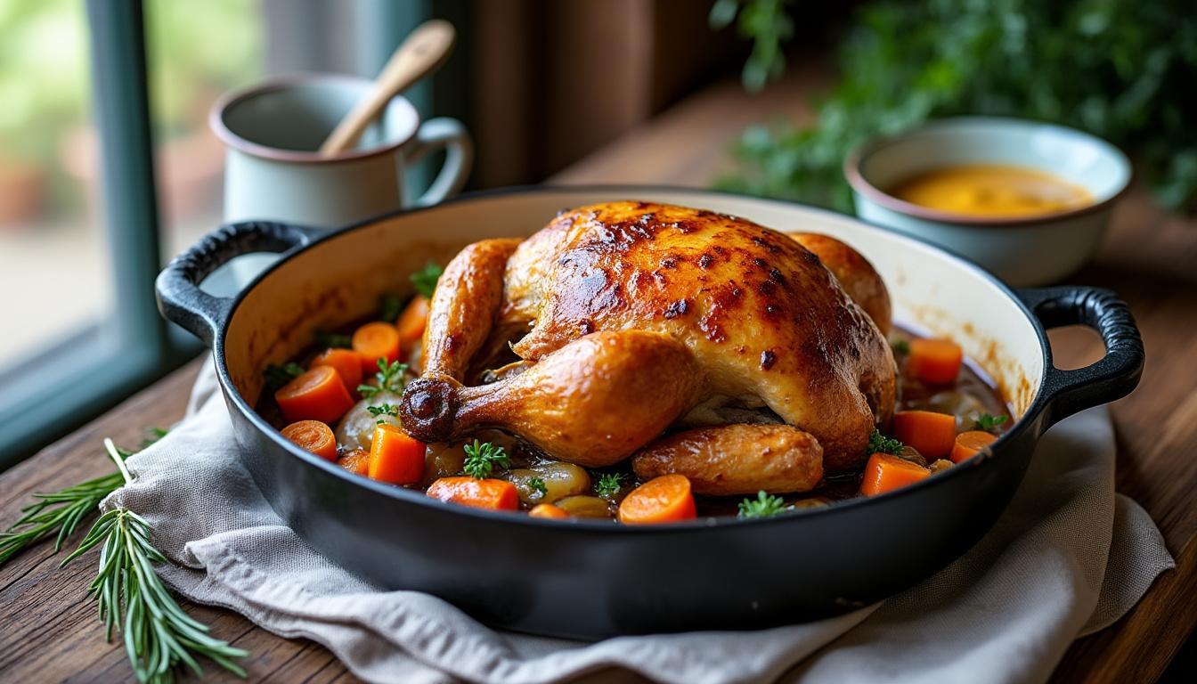 découvrez notre recette facile et gourmande de coquelet en cocotte, idéale pour régaler toute votre famille avec un plat savoureux et convivial.