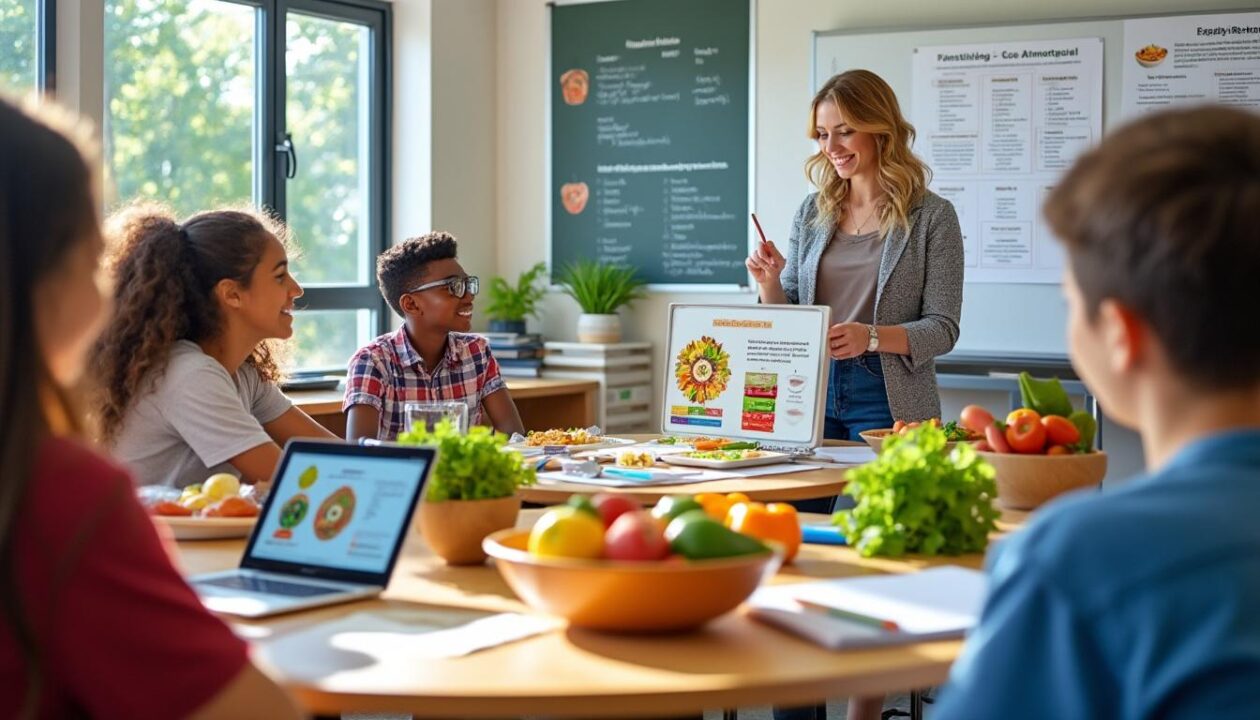 découvrez les outils pédagogiques intégrés au programme d'éducation alimentaire pour mieux comprendre et enseigner les bonnes pratiques nutritionnelles.