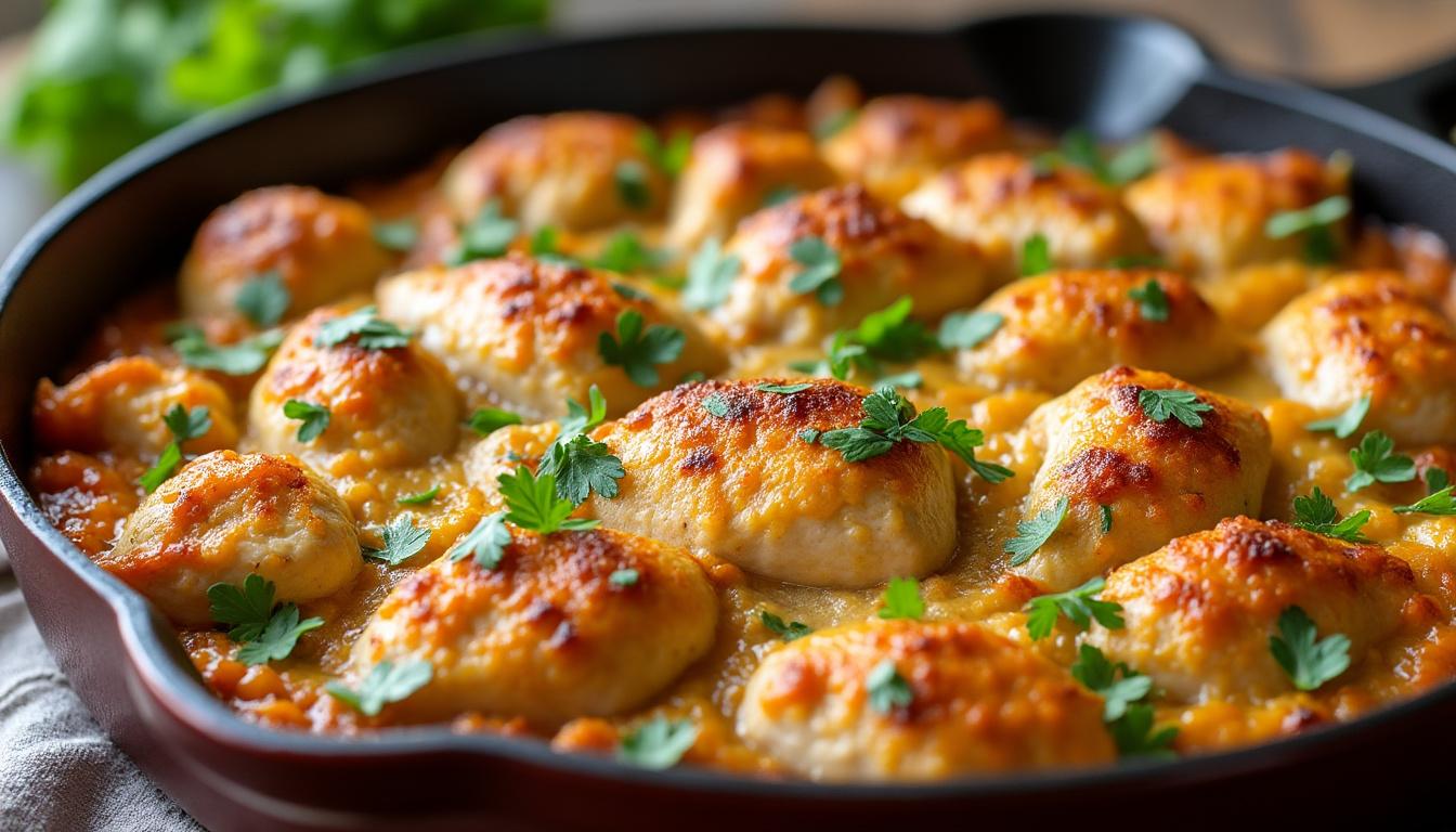 découvrez une recette facile et gourmande de poulet en cocotte, parfaite pour préparer un repas délicieux et savoureux en toute simplicité.