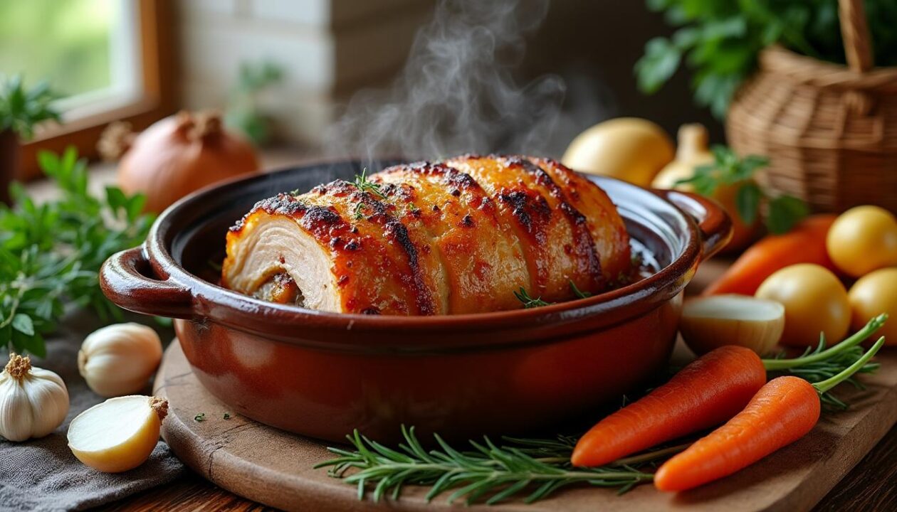 découvrez comment préparer une échine de porc en cocotte, une recette simple et savoureuse, idéale pour un repas convivial et gourmand.