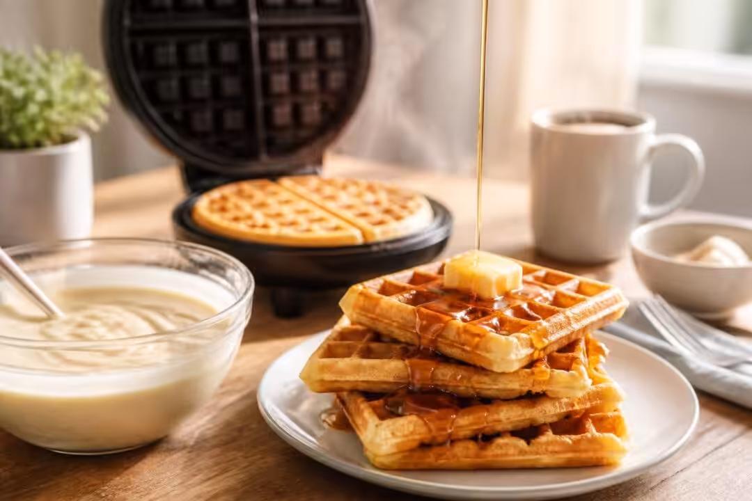 découvrez notre recette rapide de gaufres sans temps de repos, idéale pour déguster des gaufres chaudes et croustillantes en un instant.