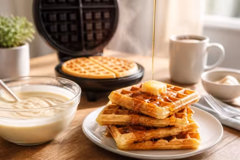 découvrez notre recette rapide de gaufres sans temps de repos, idéale pour déguster des gaufres chaudes et croustillantes en un instant.